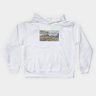 Poppies, Isles of Shoals by Childe Hassam Kids Hoodie